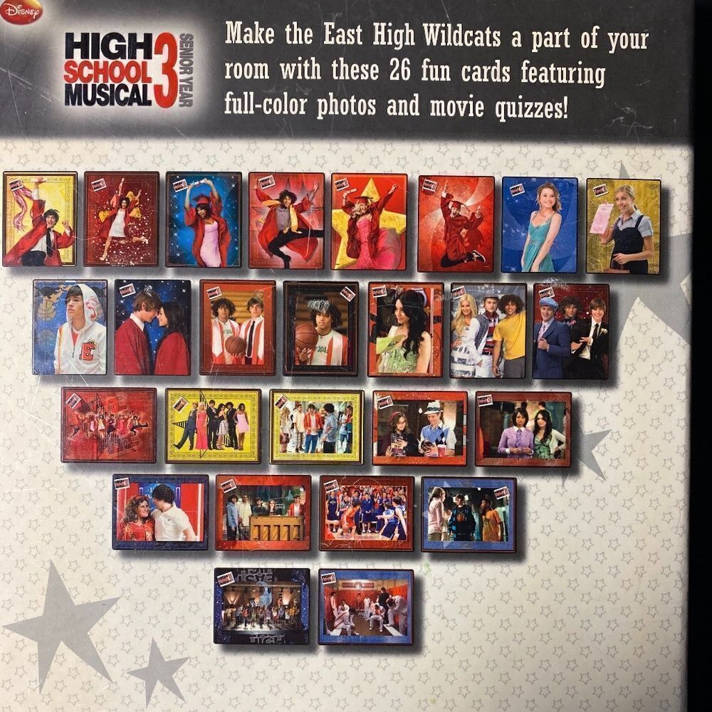 2008 High School Musical 3 Wall Art Cards - New